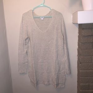 Oversized sweater.